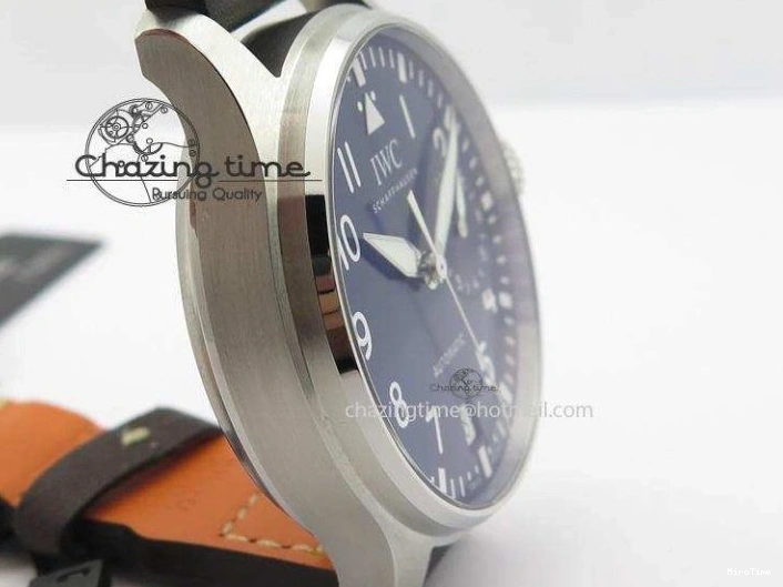 MIROTIME 0114 EasyCare Big Pilot Real PR IW500916 2016 “Le Petit Prince” ZF Best Edition On Brown Leather Strap A 7292